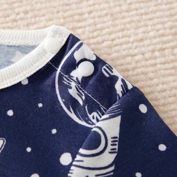 New astronaut print baby romper 3-6 months - Picture 5 of 7